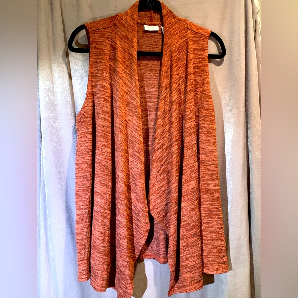 LOGO size L Vest orange tones